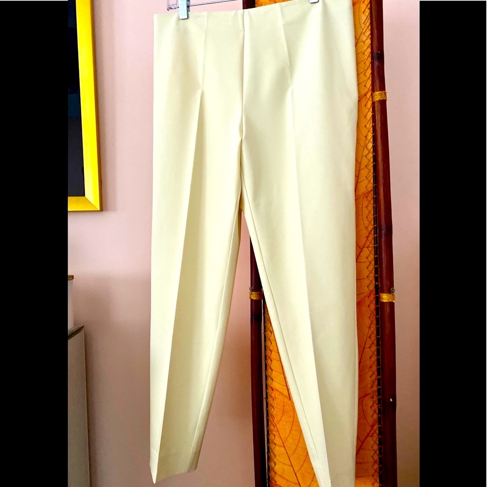 Smooth No-Wrinkle Hollywood Classic Trousers 8 EUC
